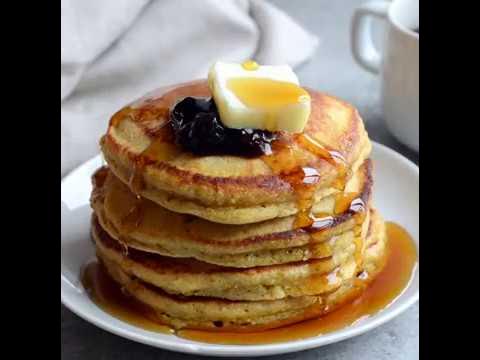 High Altitude Whole Wheat Cornmeal Pancakes for Fluffy Results